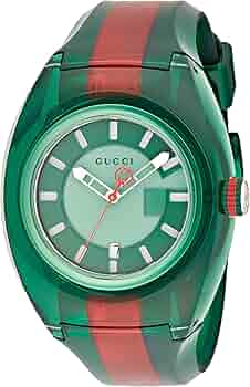 Amazon.co.jp: Gucci クォーツステンレススチール&ラバー